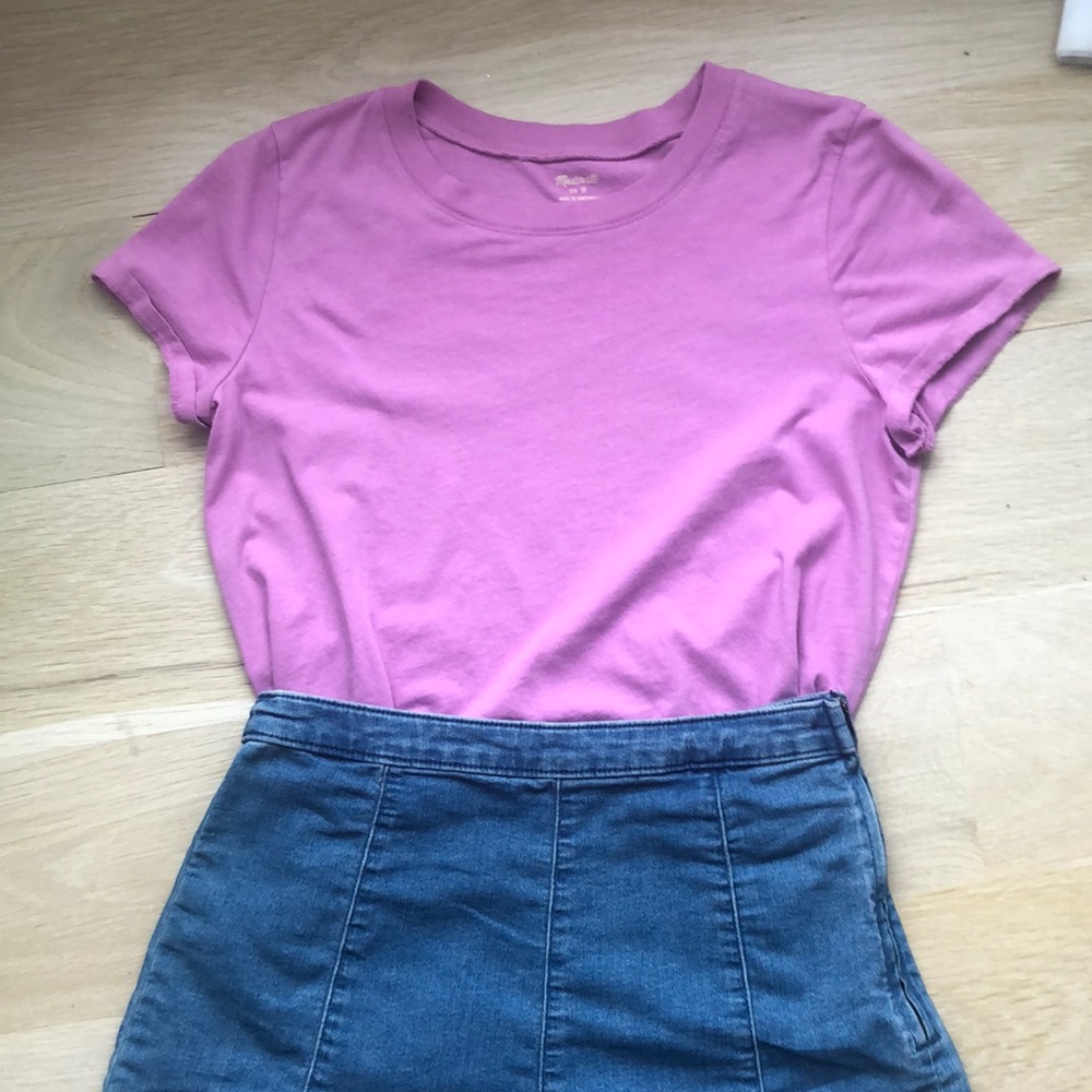 Made well pink tee sz small